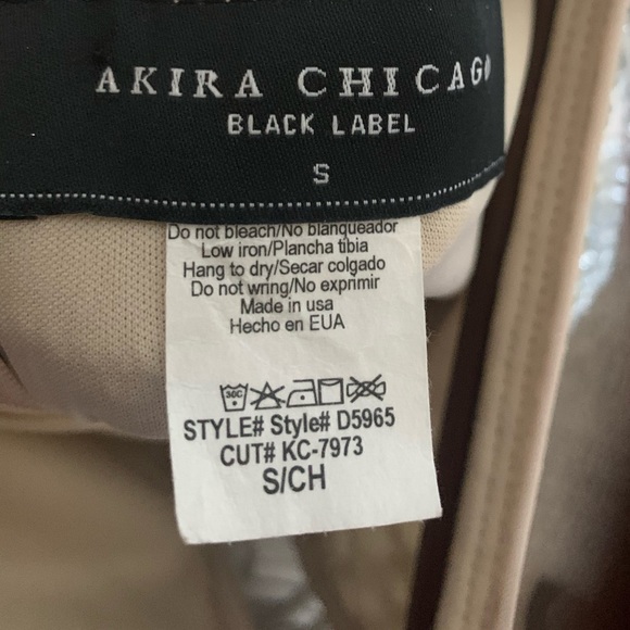 NWOT Akira Chicago Floor Length Sequin Prom Gown - Picture 9 of 9